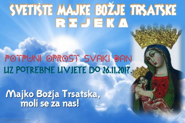 Svetište Majke Božje Trsatske Rijeka, Gospa Trsatska