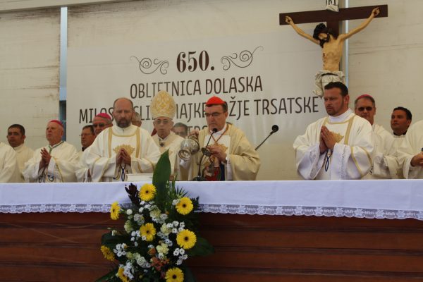 Svetište Majke Božje Trsatske Rijeka, Gospa Trsatska