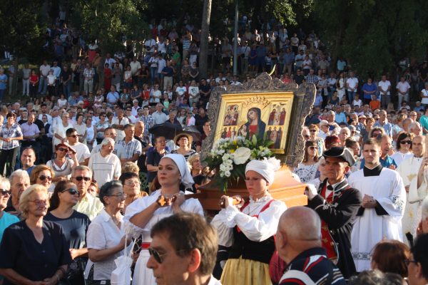 Svetište Majke Božje Trsatske Rijeka, Gospa Trsatska